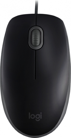 MOUSE LOGITECH ÓPTICO M110 SILENT, ALÁMBRICO, USB, 1000DPI, NEGRO