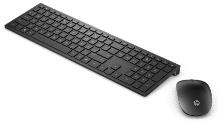 Kit de Teclado y Ratón Inalámbrico 928925-001 HP, Negro, Español