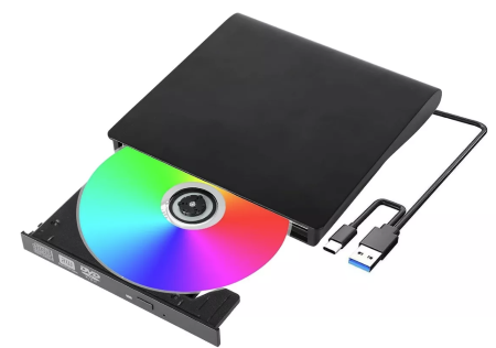 Lector externo grabador de Cd/DVD USB 3.0 / TIPO C