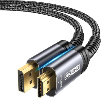 JSAUX CV0047 Kabel 4K DisplayPort na HDMI, 3M