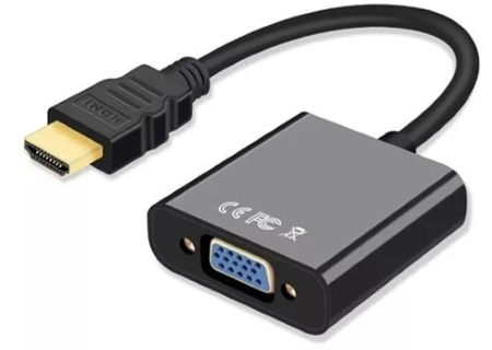 Adaptador Hd 1080p Hdmi-vga + Cable De Audio De 3,5 Mm