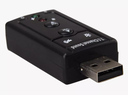 Adaptador Tarjeta De Sonido Usb 7.1 Canales Audio 3d