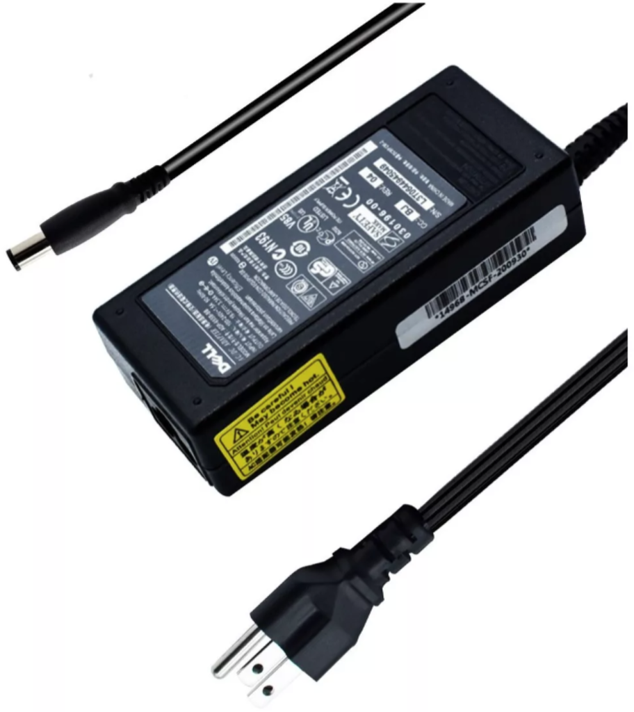 Cargador Dell punta delgada 19V 3.34A 65W