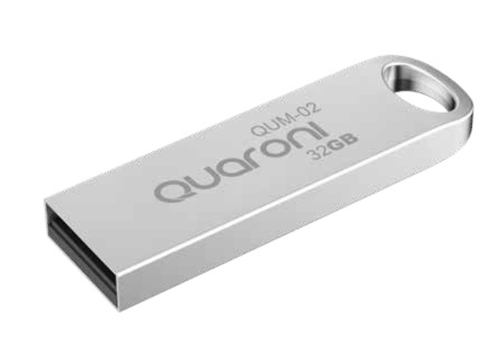Memoria quaroni 32gb usb metalica usb 2.0 compatible con android / windows / mac