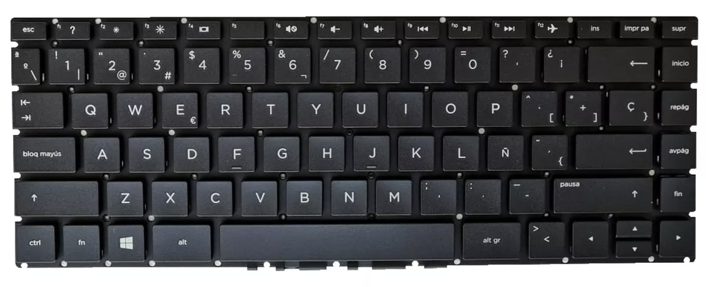 Teclado Español (sp) Para Hp 14-dk1508la