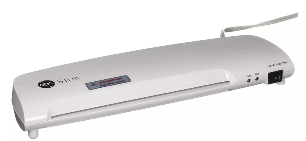 Enmicadora Térmica Slim, 9" 5mil Carta y Oficio, Rápida GBC