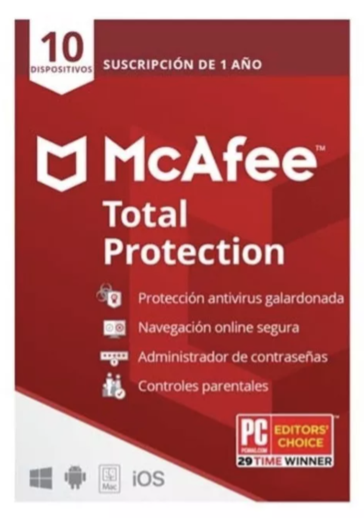 Antivirus Mcaffe Total Protection