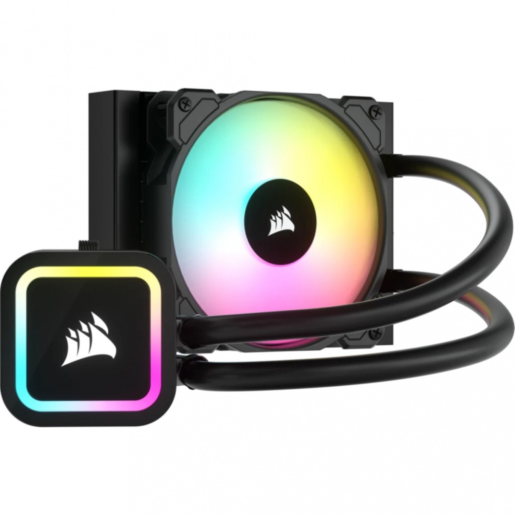 Corsair iCUE H60x RGB ELITE Enfriamiento Líquido para CPU, 1 x 120mm, 1500RPM