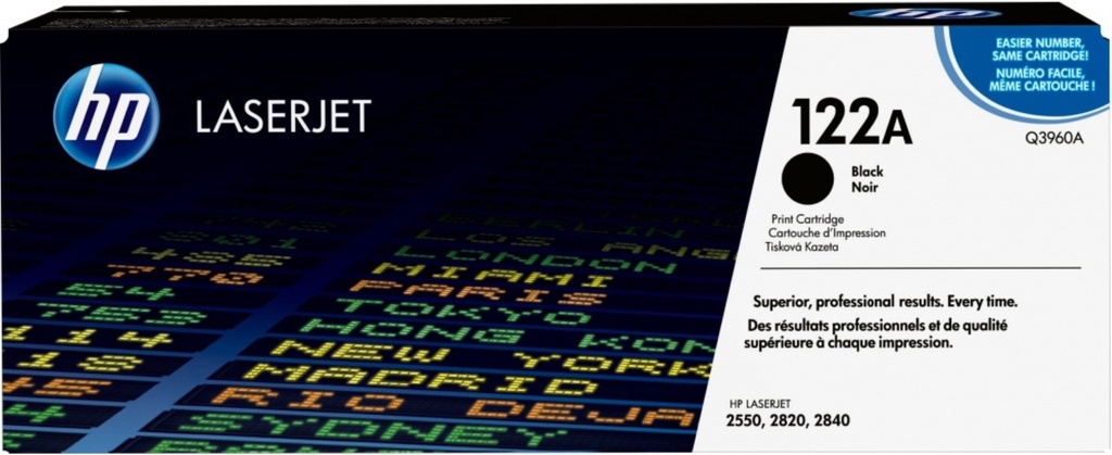 Tóner HP 122A Negro Original, 5000 Páginas