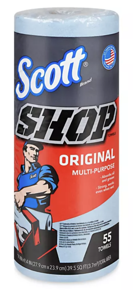 Toallas Scott Multiusos color azul