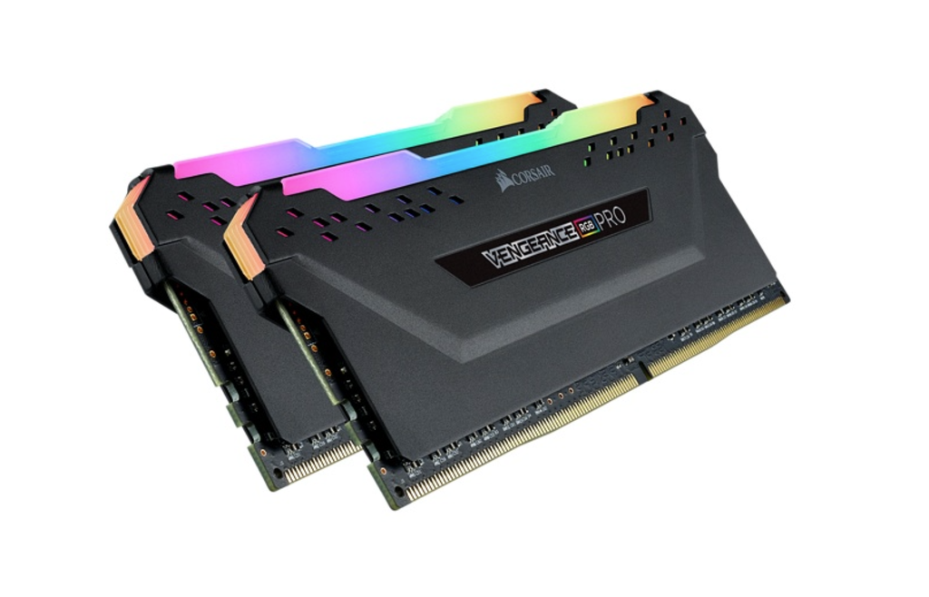 Kit Memoria RAM Corsair Vengeance RGB PRO DDR4, 3200MHz, 16GB (2x 8GB), CL16, XMP (Sin caja)