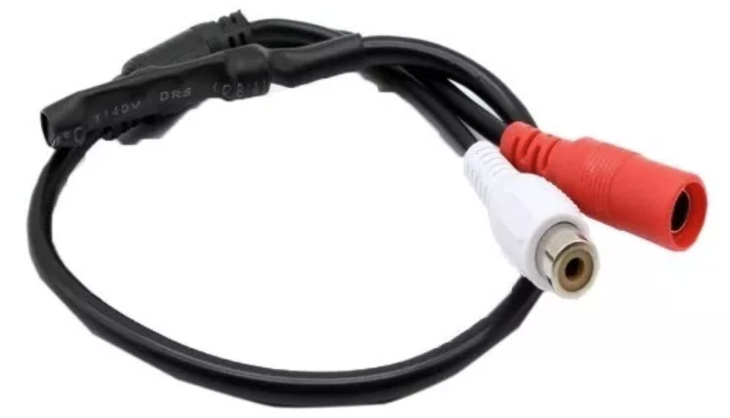 Microfono Amplificado Cctv Monitoreo 100 Metros Cuadrados 2s