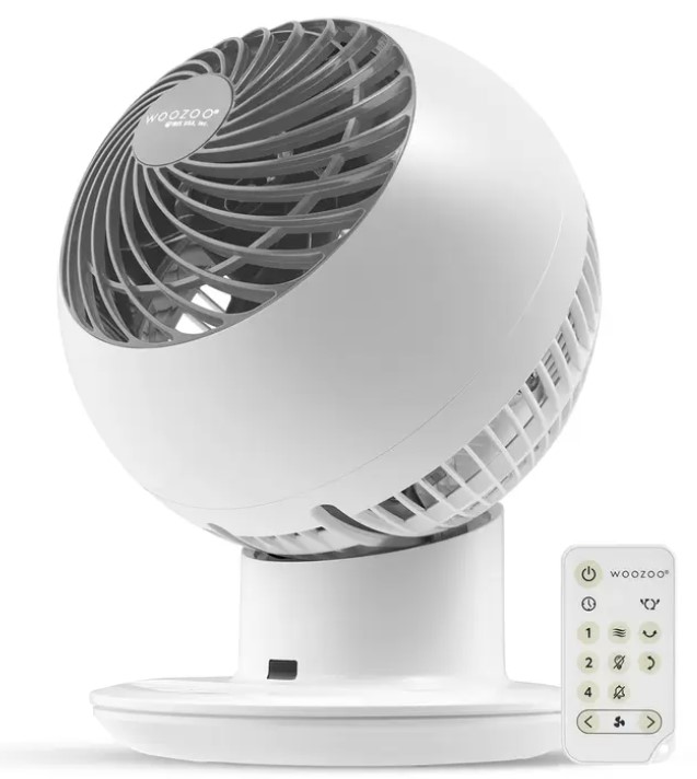 Woozoo Ventilador de globo multi direccional, 5 velocidades