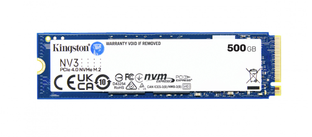 SSD Kingston SNV3S NVMe, 500GB, PCI Express 4.0, M.2