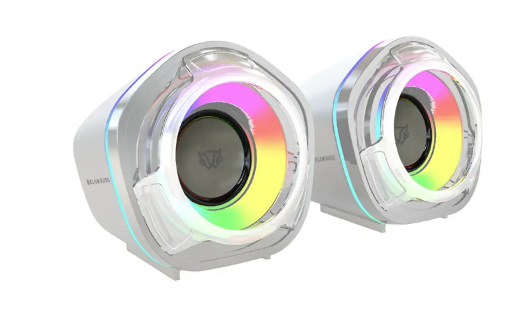 Balam Rush Bocina para Computadora Glimm Penta BG545, Alámbrico/Inalámbrico, 2.0, 6W RMS / Color Blanco
