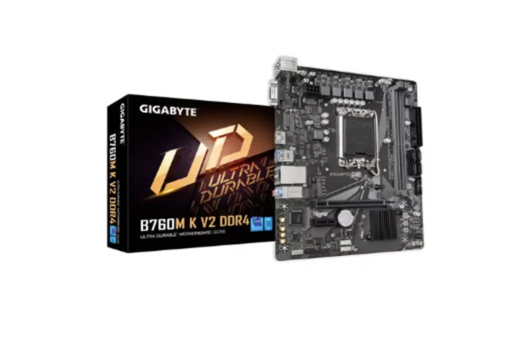 Tarjeta Madre Gigabyte B760M K V2, Micro-ATX, LGA 1700, Intel B760, 64GB DDR4, HDMI para Intel