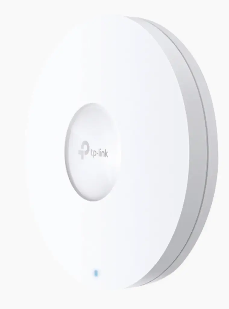 Punto de Acceso Omada / Wi-Fi 6 AX1800 MU-MIMO 2X2 / Omada Mesh / Alta Densidad de Usuarios / Configuración por Controlador o Stand-Alone / Para Montaje en Techo-pared / Alimentación PoE+