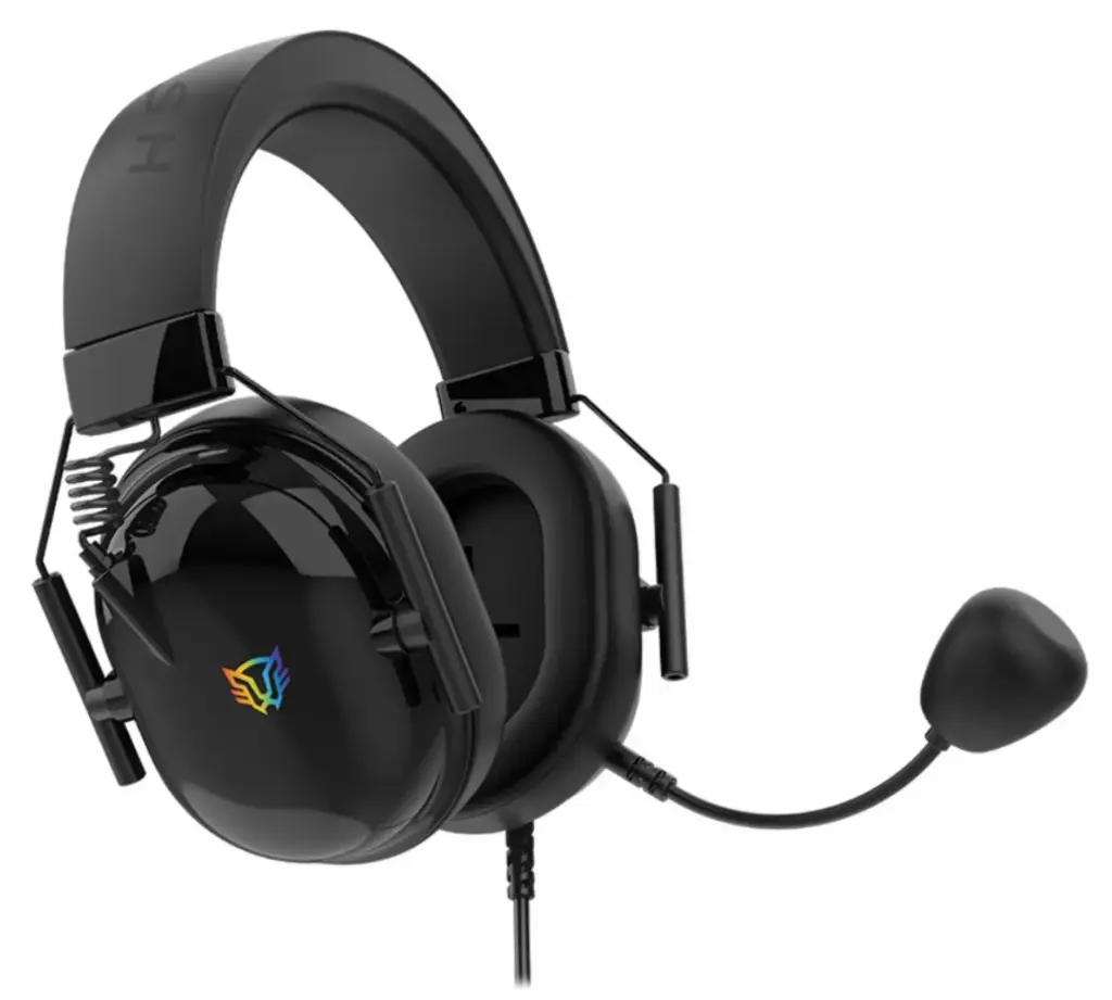 AUDIFONOS GAMER BALAM RUSH AVIATOR LEVEL HA757 / DIADEMA ALAMBRICA / PC - DISP MOVILES - CONSOLAS / SONIDO ESTEREO / MICROFONO OMNIDIRECCIONAL / RGB PERSONALIZABLE / NEGRO / BR-941167